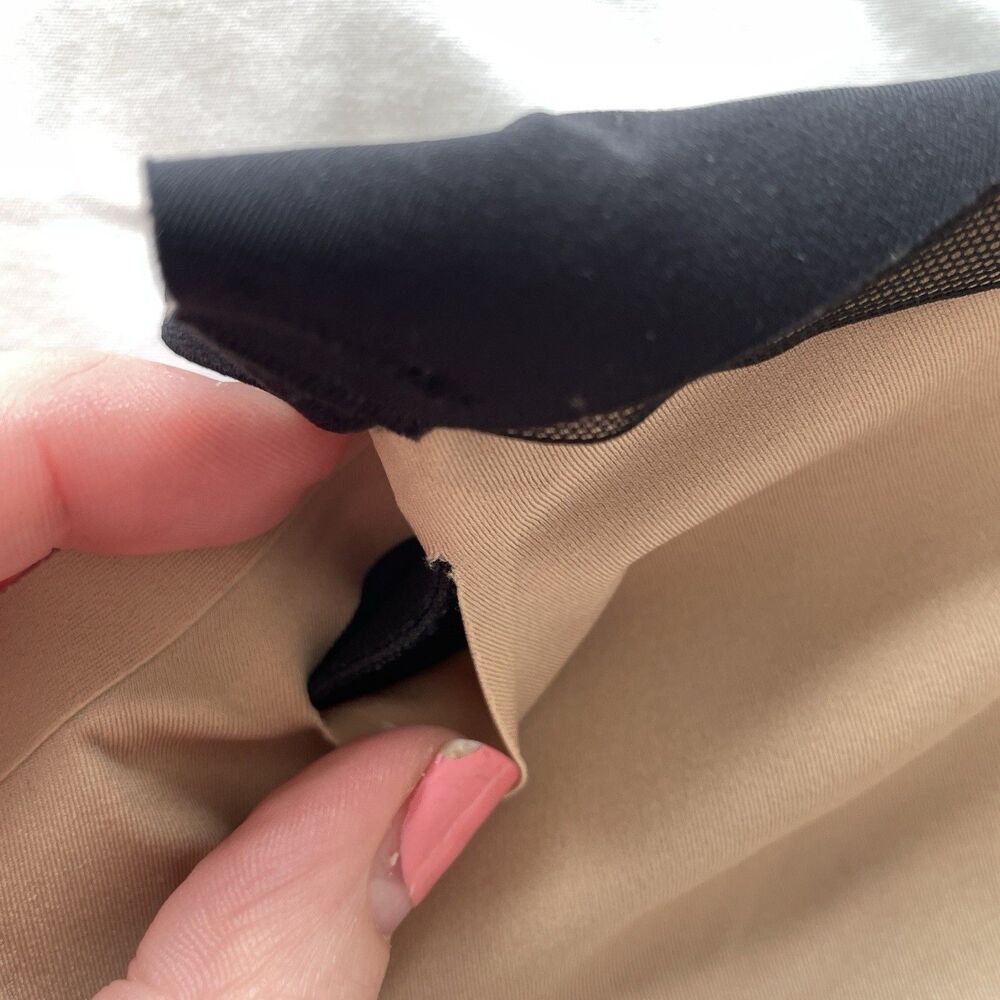 NWOT Honeylove Crossover VNeck Wireless Bra Black Mesh Adjustable Size S 32B-34C - Picture 7 of 10